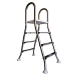 3 step steel ladder
