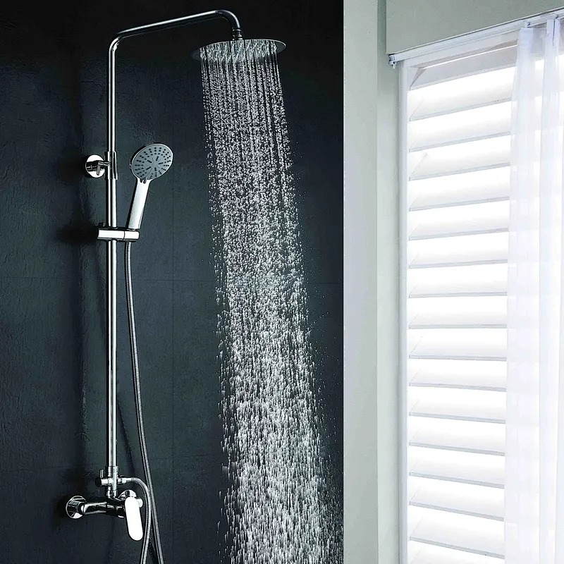 bath shower faucets Bathroom Warehouse bathroom accessories set 6 piece bathroom accessories set stianless steel bathroom accessories set ceramic Shower Set
