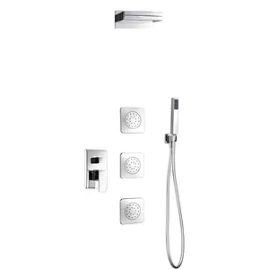 shower faucet set shower column gold shower column pipe shower column set shower column stainless steel In Wall Shower Set