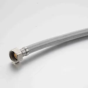 braided hose fittings braided 1/2 hose braided flex pipe mesh tubing stainless steel hose nipple