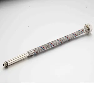 braided hose kit braided hose high pressure braided air pipe stainless steel hose reel plastic tubes Mesh Tube