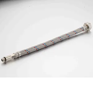 braided hose kit braided hose high pressure braided air pipe stainless steel hose reel plastic tubes Mesh Tube
