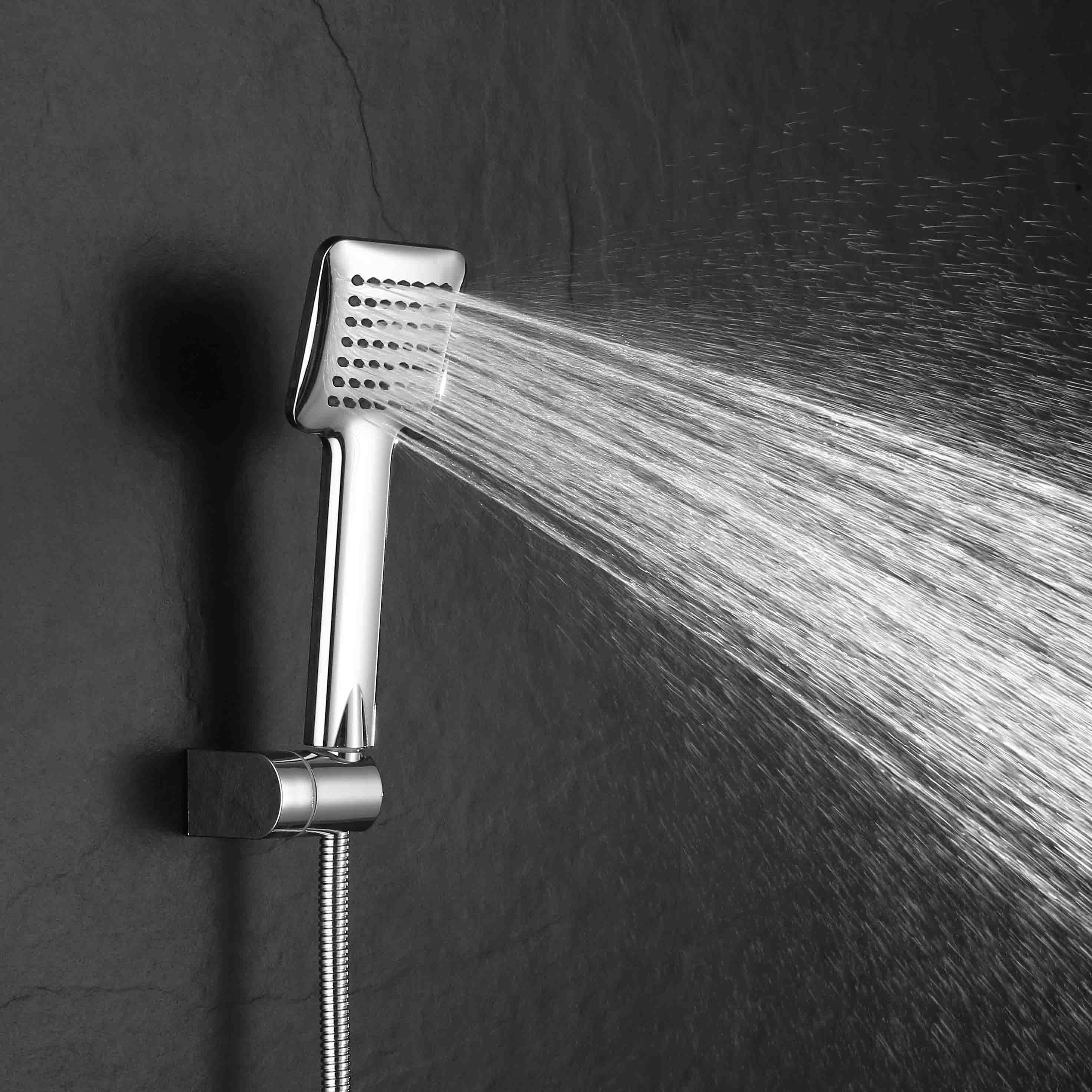 ABS POM plastic quality handle shower