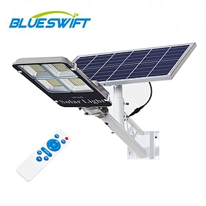 Alto brillo IP65 50 Watt 200W Led Farola solar