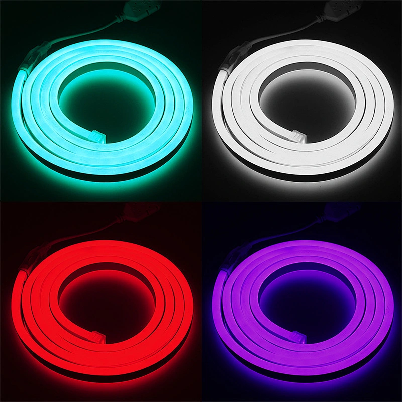 Navidad RGB alambre de cobre decoración impermeable DIY LED luz de neón dormitorio personalizado tira de luz LED