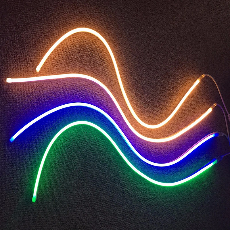 Navidad RGB alambre de cobre decoración impermeable DIY LED luz de neón dormitorio personalizado tira de luz LED