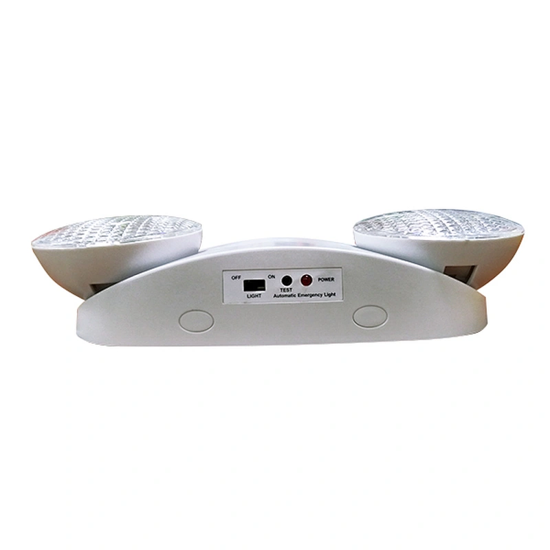 Fabricantes de luces de alta calidad, venta al por mayor, nueva luz de emergencia LED de doble cabezal recargable inteligente
