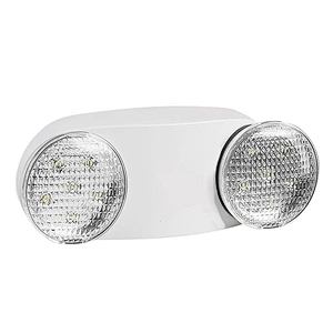 Fabricantes de luces de alta calidad, venta al por mayor, nueva luz de emergencia LED de doble cabezal recargable inteligente