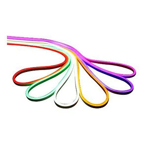 Tira de luz de neón led de color de alta calidad personalizada de Guangzhou, letrero de neón de Navidad para fiestas