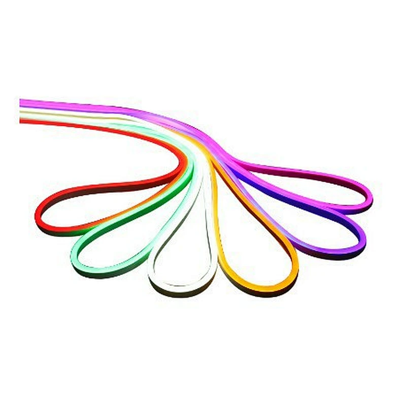 Tira de luz de neón led de color de alta calidad personalizada de Guangzhou, letrero de neón de Navidad para fiestas