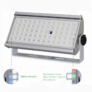 Sensor de movimiento de luz de inundación led para exteriores con energía solar de fábrica de Guangdong 30W 12W 6W LED luz solar para jardín