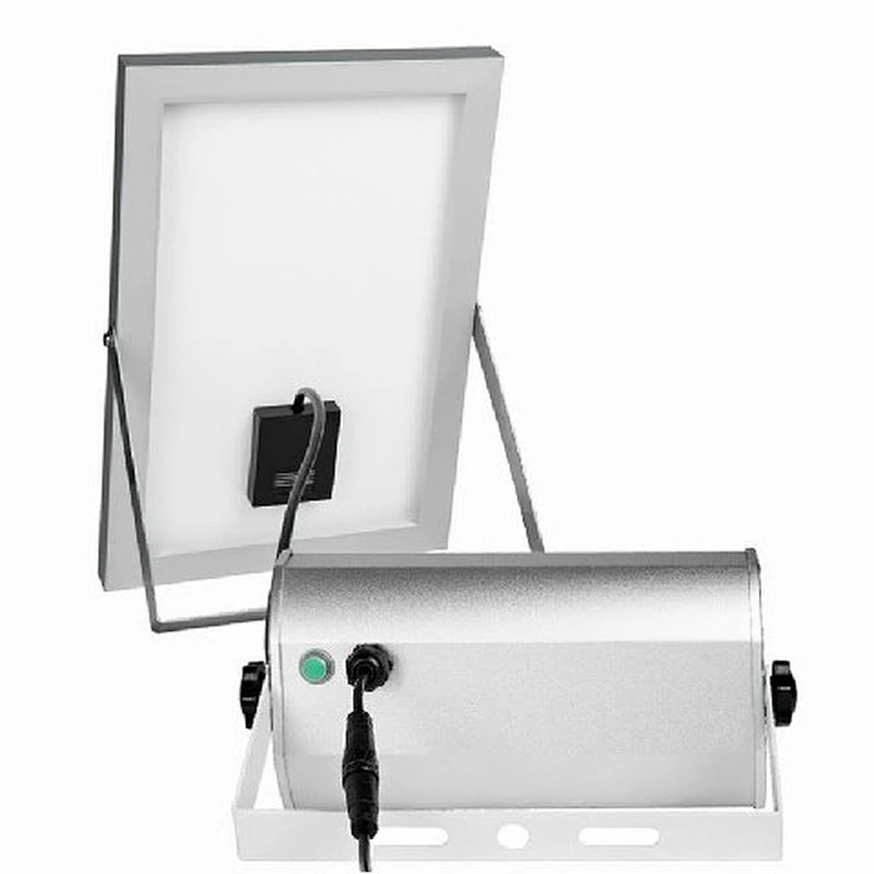 Sensor de movimiento de luz de inundación led para exteriores con energía solar de fábrica de Guangdong 30W 12W 6W LED luz solar para jardín