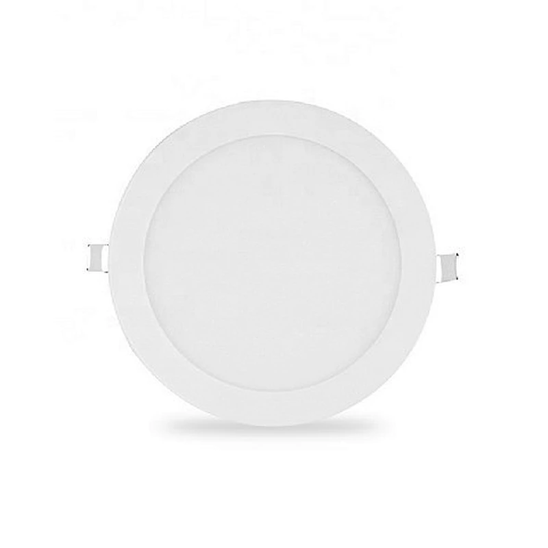 2022 Super Bright OEM Smart Dimmable Rohs Ip44 Ultra Slim Recessed Surface Mounted Frameless Round Led Panel Light 12W18W 24W Ceiling Price