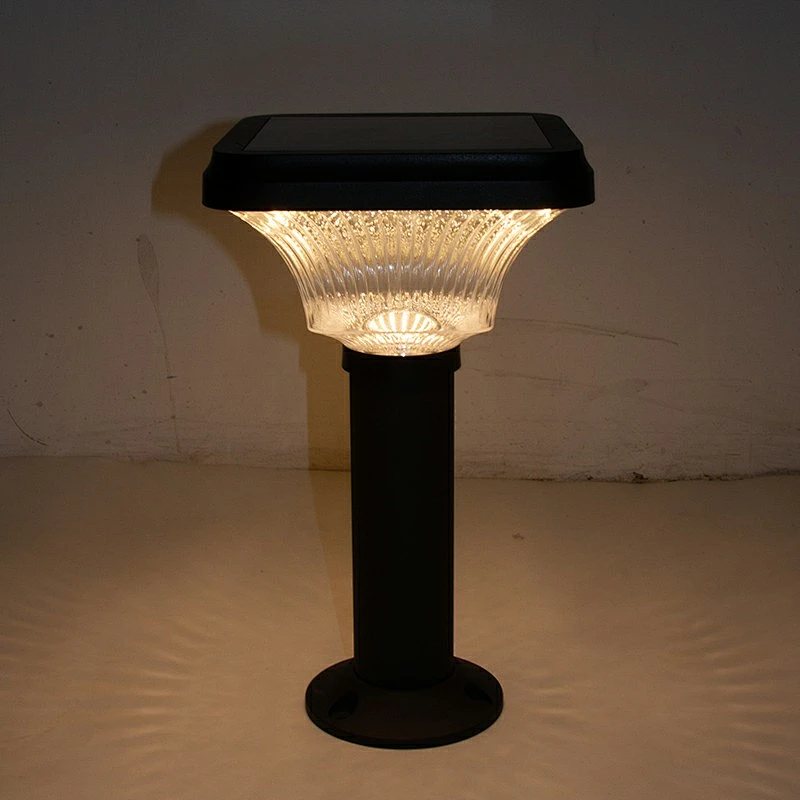 8W impermeable IP44 Super Right High Lumen Garden Lighting al aire libre Solar Led Lawn Bolardo Pathway Light