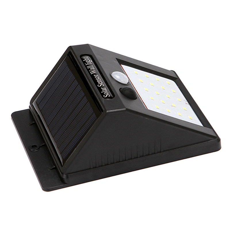 Luz solar al aire libre del sensor de movimiento de la luz IP65 del LED, luz de la pared, farola solar