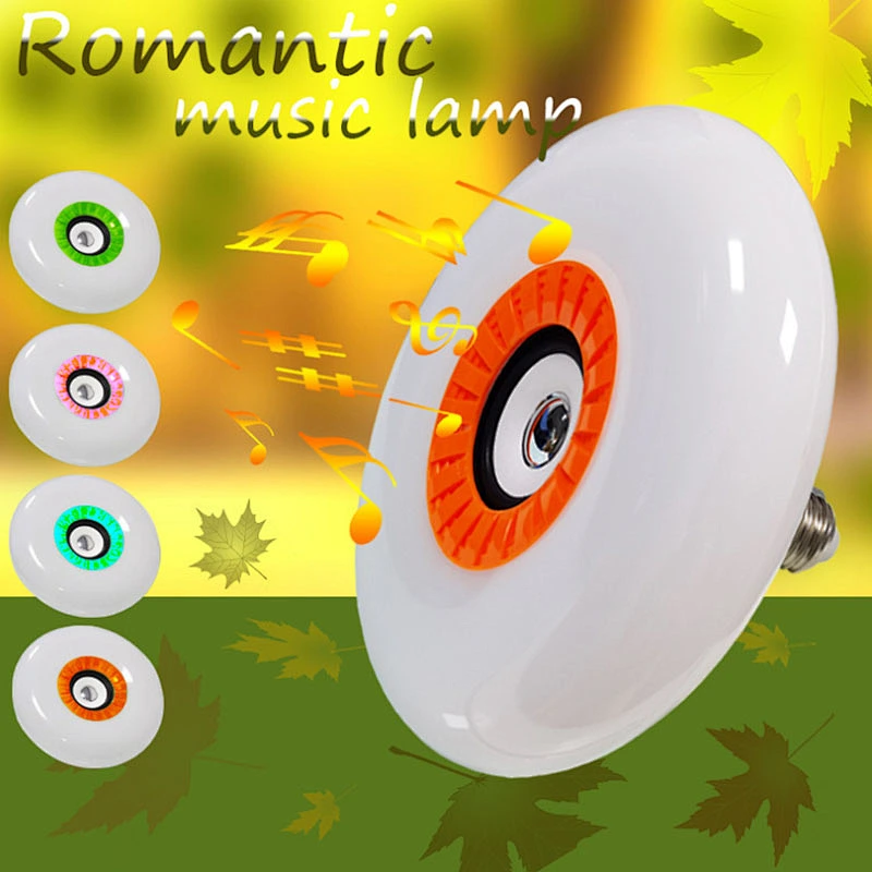 Luz cambiante del color 40W de la temperatura de color de China con los bulbos de la música del RGB elegante teledirigido