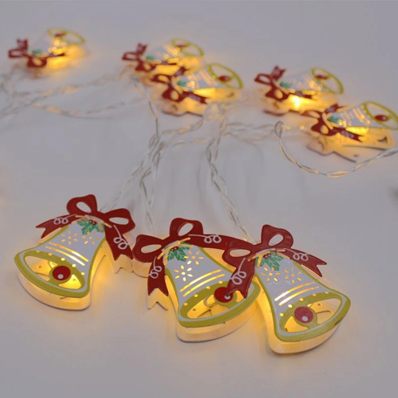 Luces decorativas impermeables con luces LED de Papá Noel 50M Luces decorativas navideñas