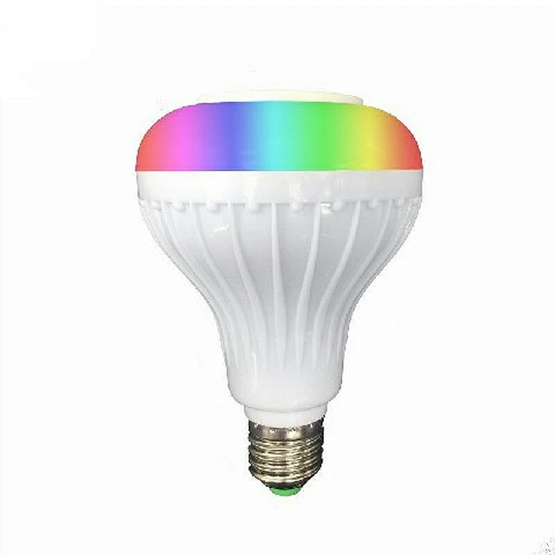 2022 Venta caliente LED Smart Music Bulbs 12W E27 RGB Music Bulb Speaker con 24 teclas de control remoto