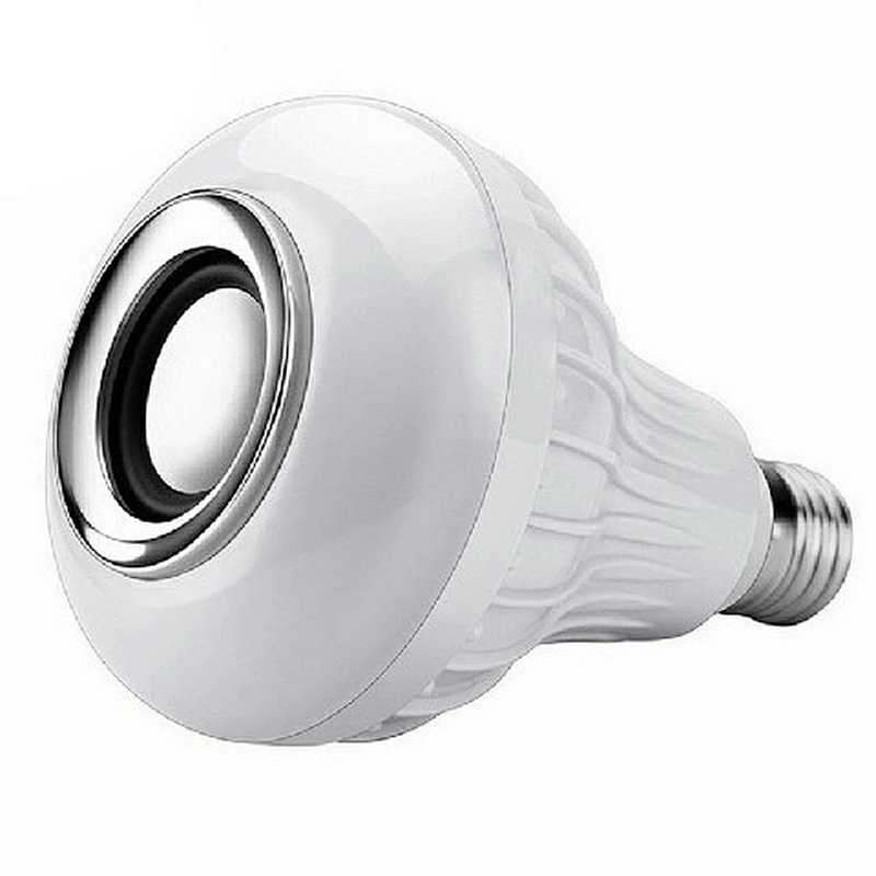 2022 Venta caliente LED Smart Music Bulbs 12W E27 RGB Music Bulb Speaker con 24 teclas de control remoto