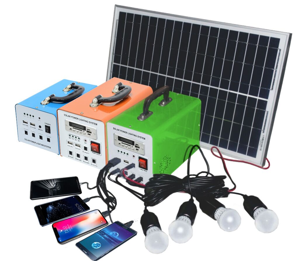 Good price 10W20W solar power home system portable solar kit small solar panel kit panneau solaire kit 6kv solaire