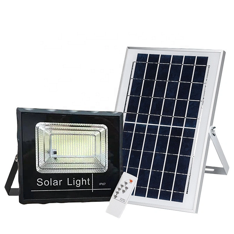 Solar power outdoor floodlight 10w 100w 200w outdoor reflector
