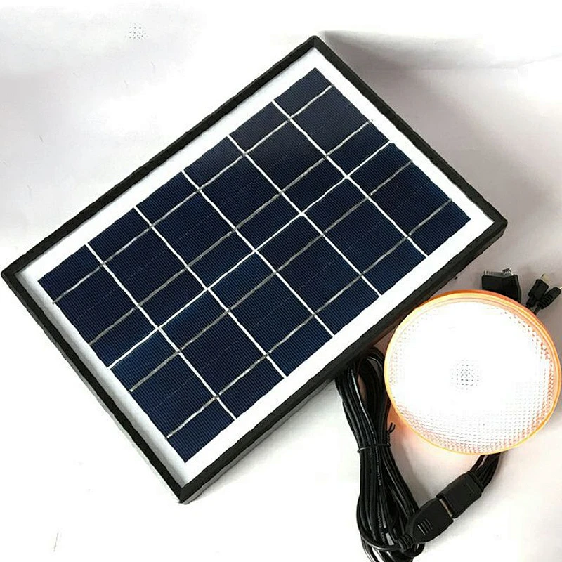 6W polycrystalline silicon solar direct charging board outdoor photovoltaic power supply system portable charging board