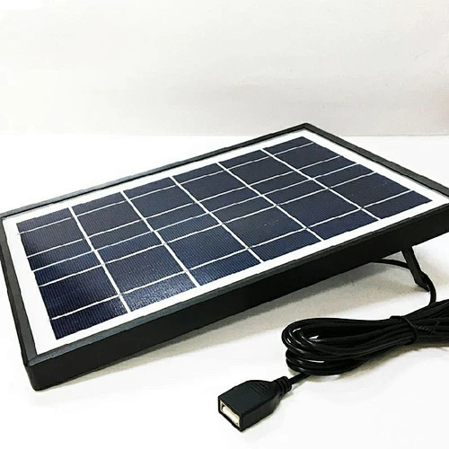 6W polycrystalline silicon solar direct charging board outdoor photovoltaic power supply system portable charging board