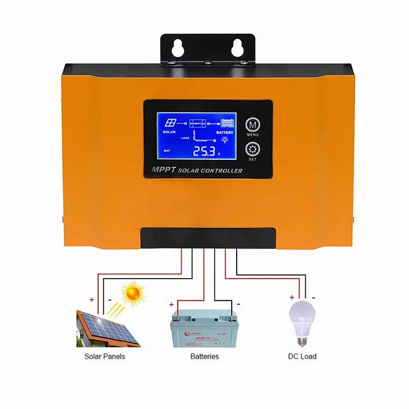 MPPT Solar charger solar Controller 40A/50A/60A 12v/24v/48v for wind solar generating system