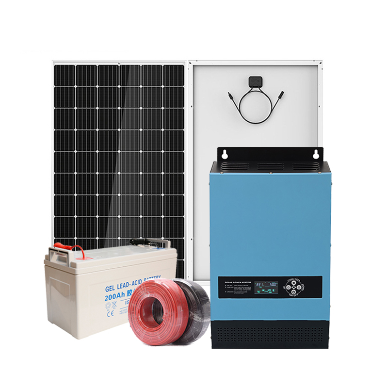 New off grid power1000W 3000W 5000W home solar system 5kw solar power generator