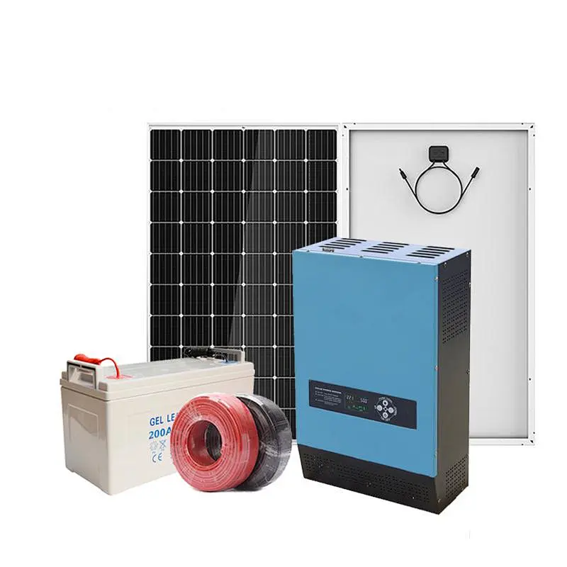 New off grid power1000W 3000W 5000W home solar system 5kw solar power generator
