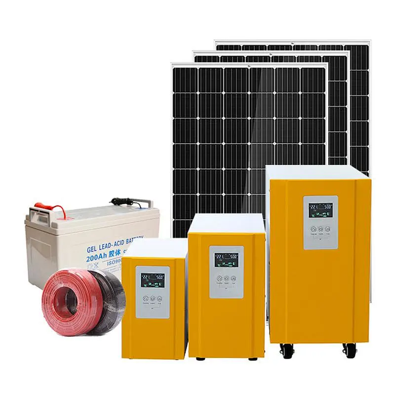 Solax Kit Panneaux Solaires 10KW / 20KW / 30KW 5000W PV Panel System Off Grid Solar Power System