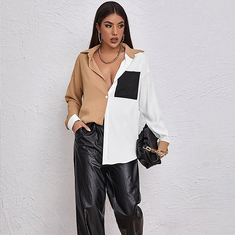 women's fashion loose casual top Blouses