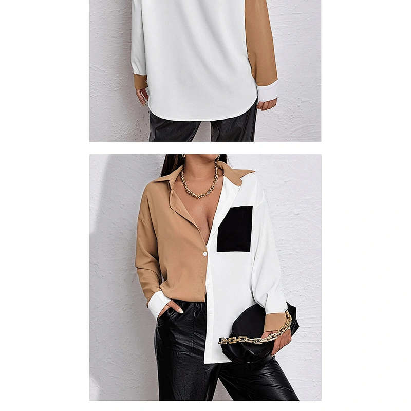 women's fashion loose casual top Blouses