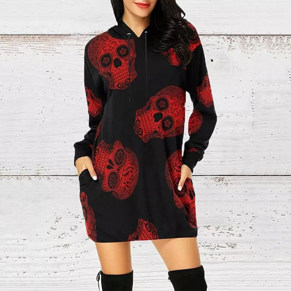 women's casual pullover printed pattern sweatshirt