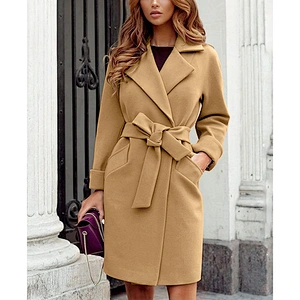 women's fashion casual long cape coat
