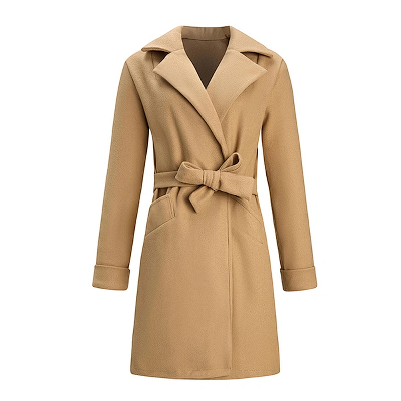 women's fashion casual long cape coat
