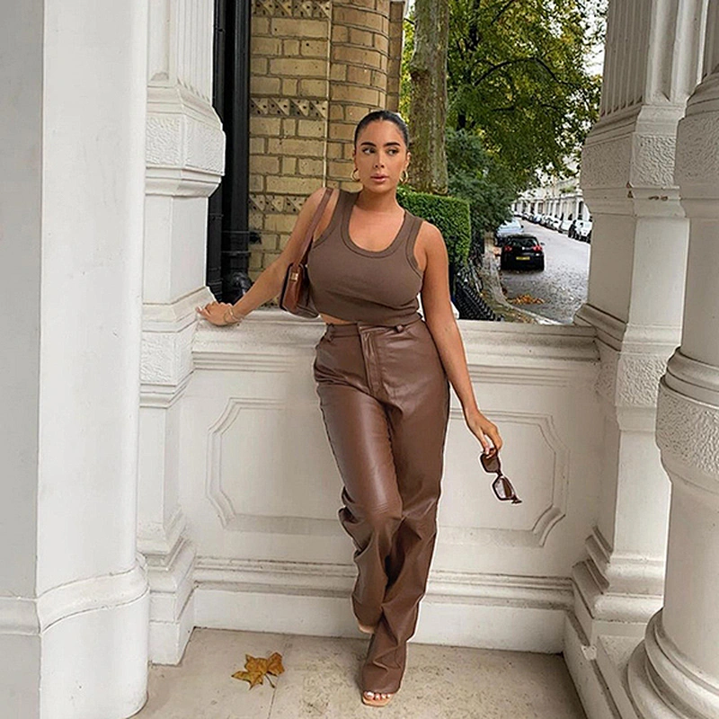 women's casual fashion all match pants