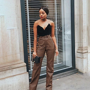 women's casual fashion all match pants