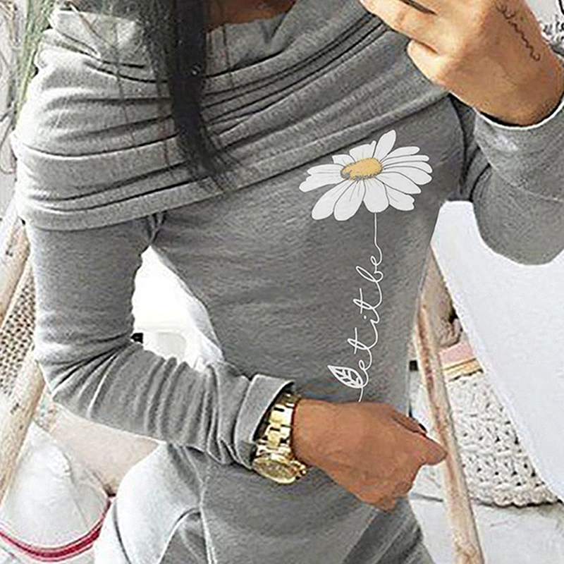 women's fashion casual printed dress