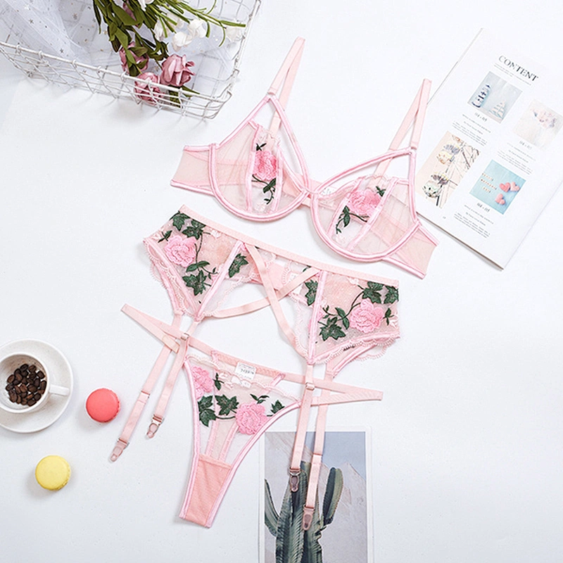 women's casual lace embroidery sexy lingerie