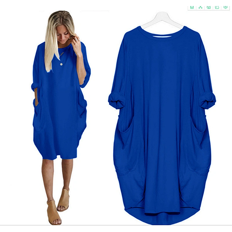 women's fashion casual printed dress