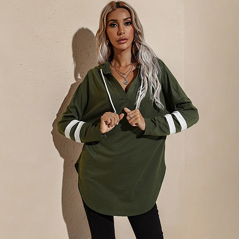 women's casual pullover printed pattern sweatshirt