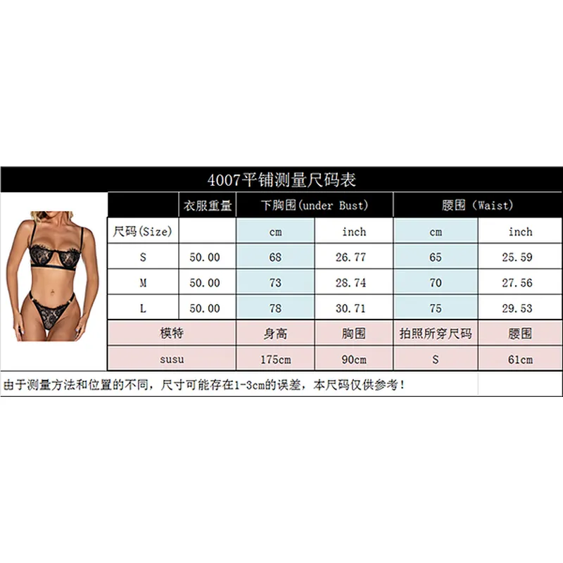 women's casual lace embroidery sexy lingerie