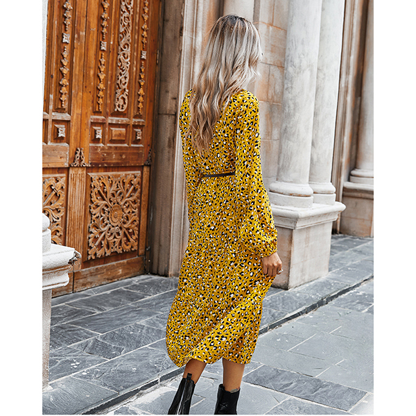 women's fashion casual printed dress