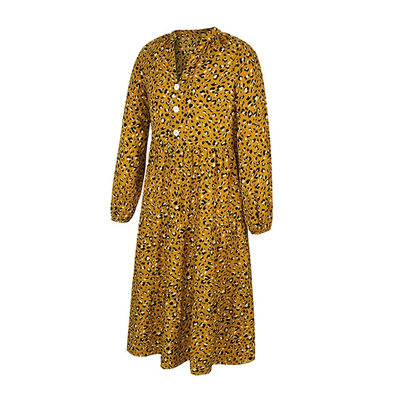 women's fashion casual printed dress