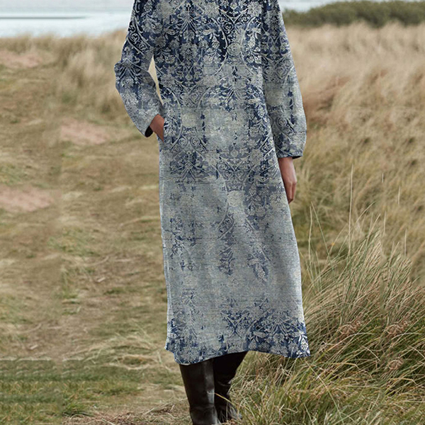women's fashion casual printed dress