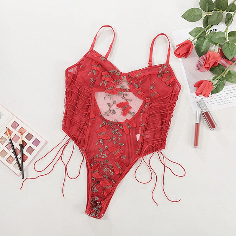 women's casual lace embroidery sexy lingerie