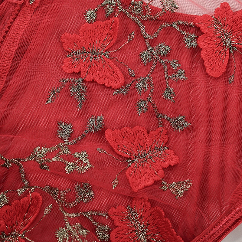 women's casual lace embroidery sexy lingerie