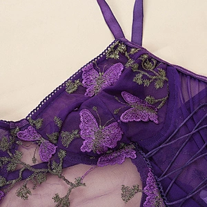 women's casual lace embroidery sexy lingerie