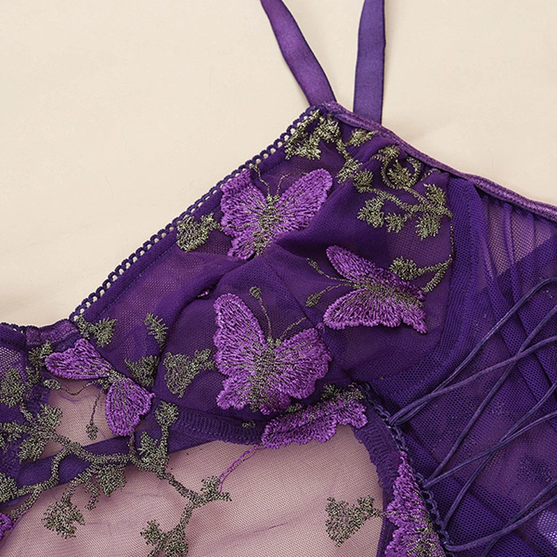 women's casual lace embroidery sexy lingerie